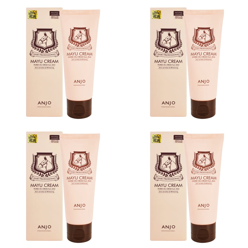 ANJO Mayu Creams Tube type 80ml Horse Oil Korean Facial Skincare