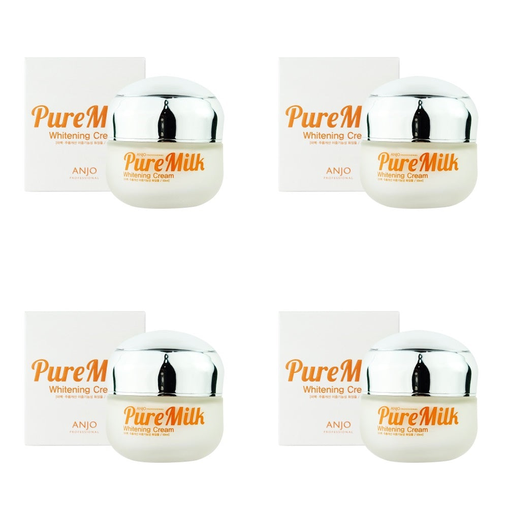 ANJO Pure Milk Whitening Creams Wrinkles Moisture Tone up