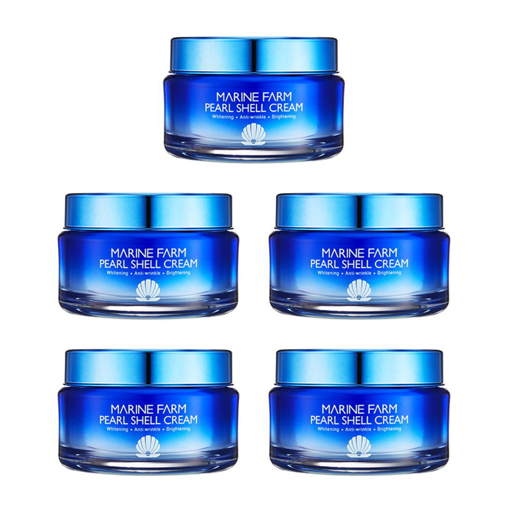 MARINE FARM Pearl Shell Creams 50ml Korean Skincare Facial Cosmetics