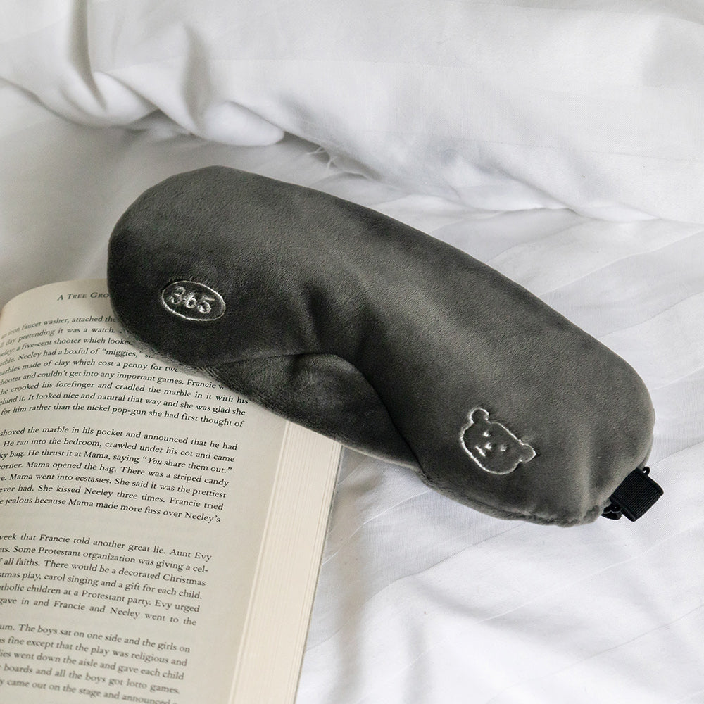Romane 365 Bear Sleep Eye Patches Super Soft Microfiber Bedtime Accessory