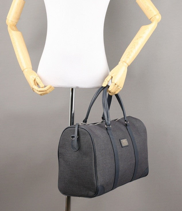 Black Canvas Duffle Bags