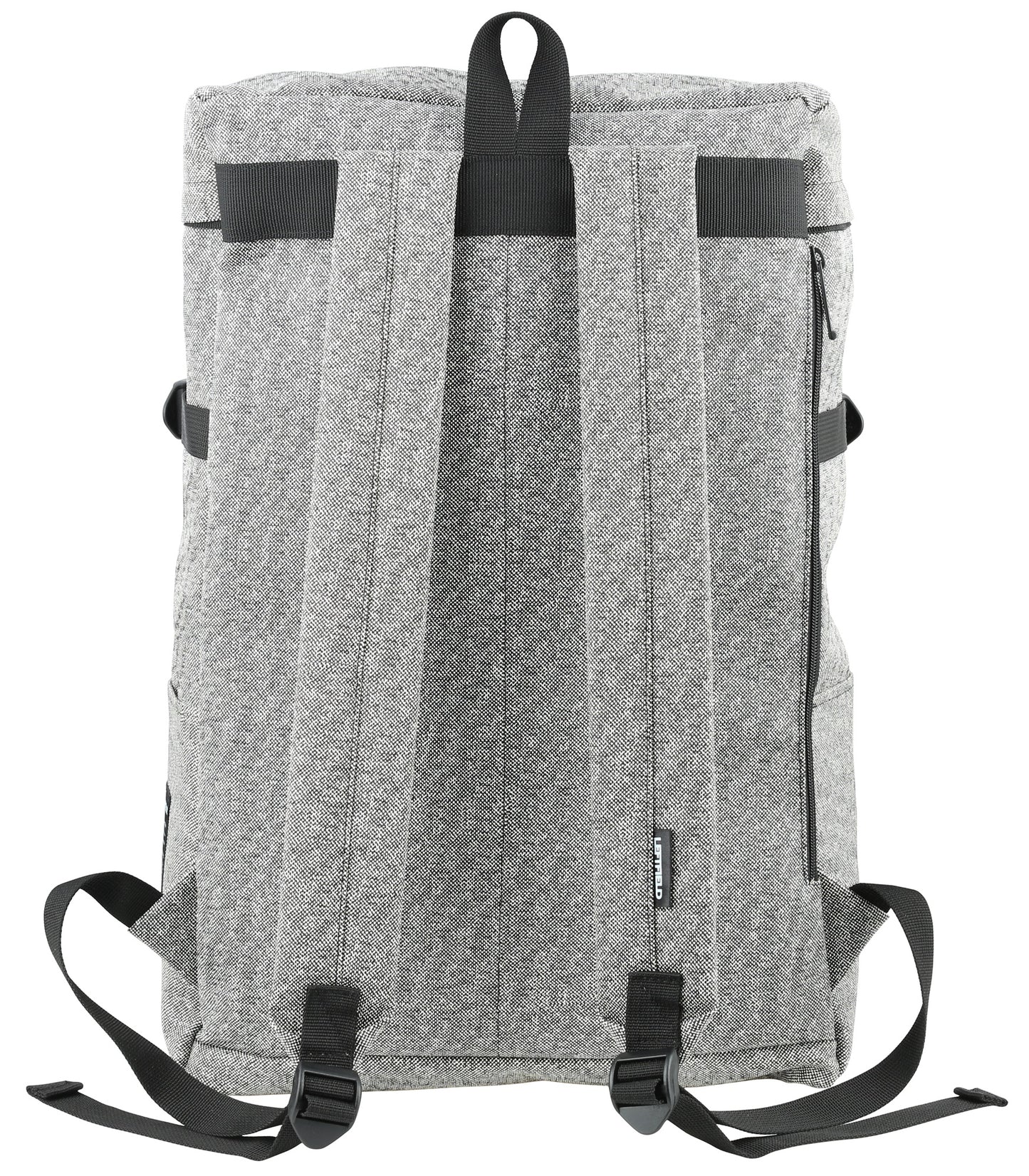 Gray Canvas Casual School Backpacks