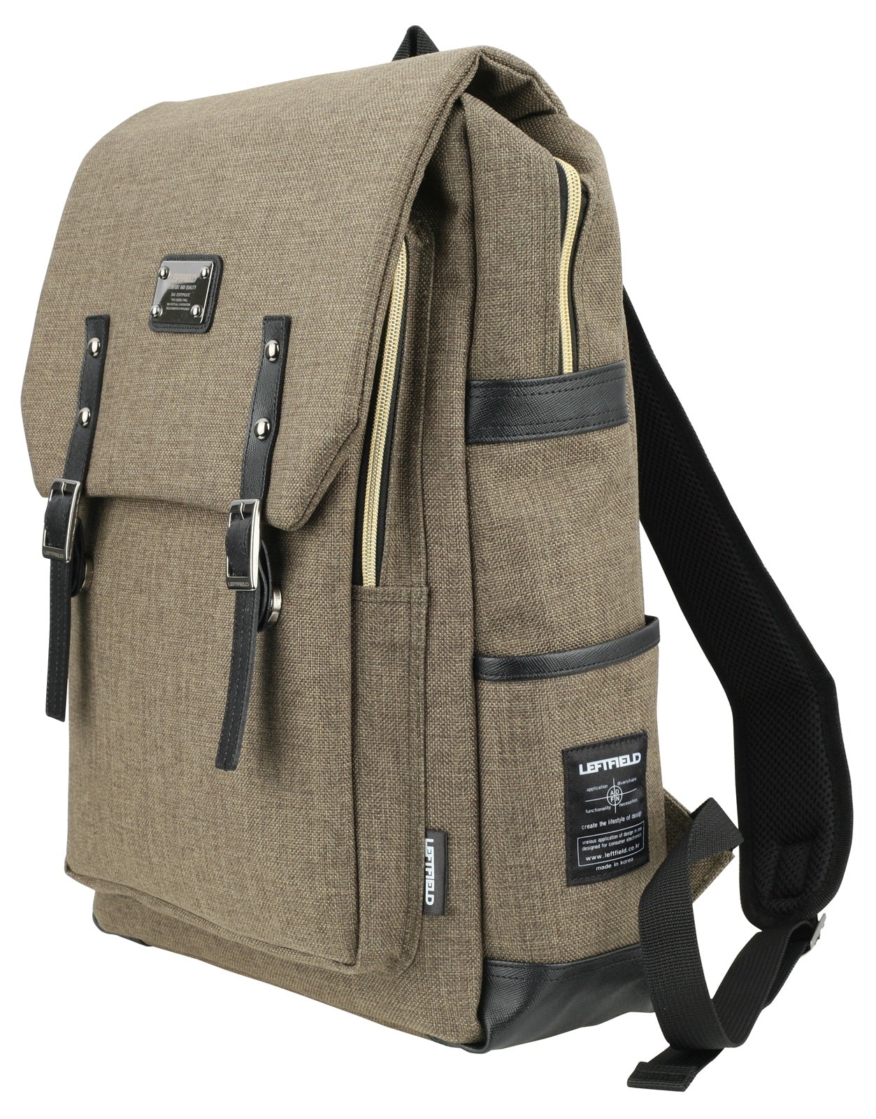 Green Casual Rucksack Laptop Backpacks
