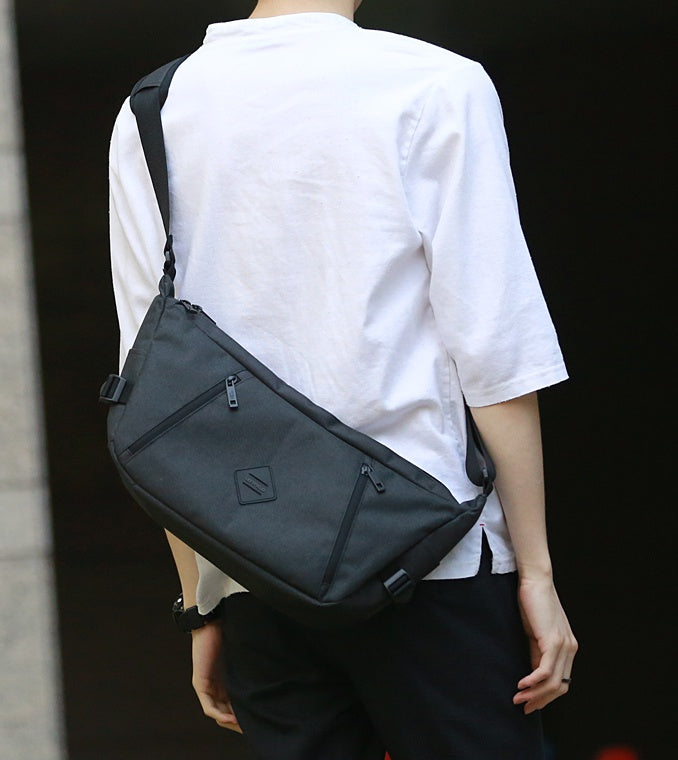 Black Canvas Crossbody Bags