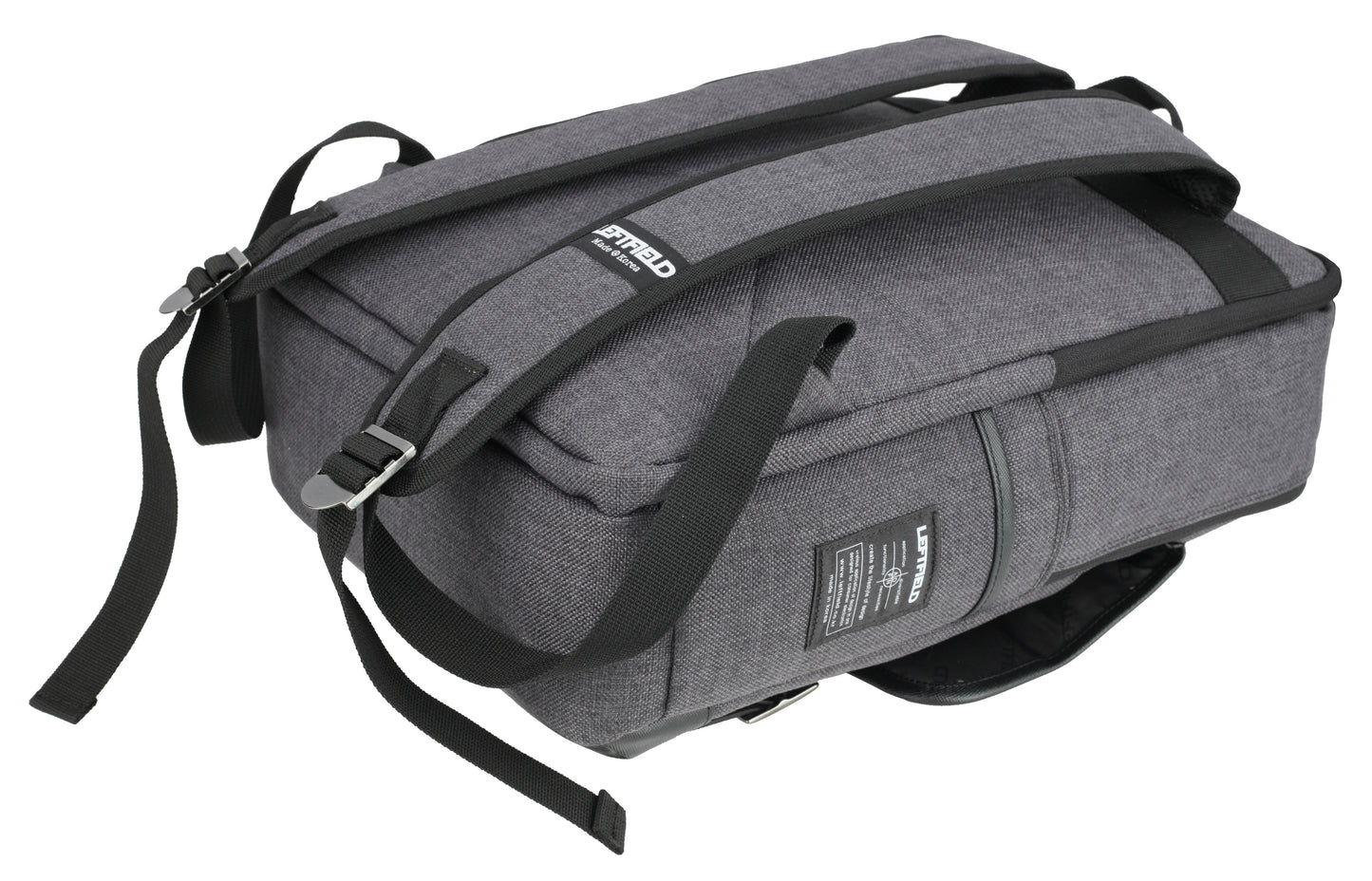 Black Canvas Satchel School Backpacks