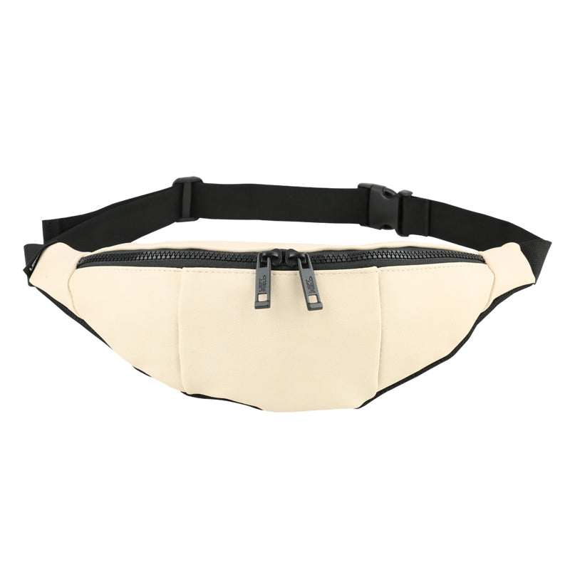 Beige Waist Fanny Packs