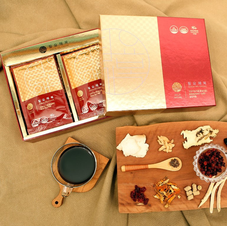 Red ginseng fatigue recovery nutritional supplement 80ml x10 pouch