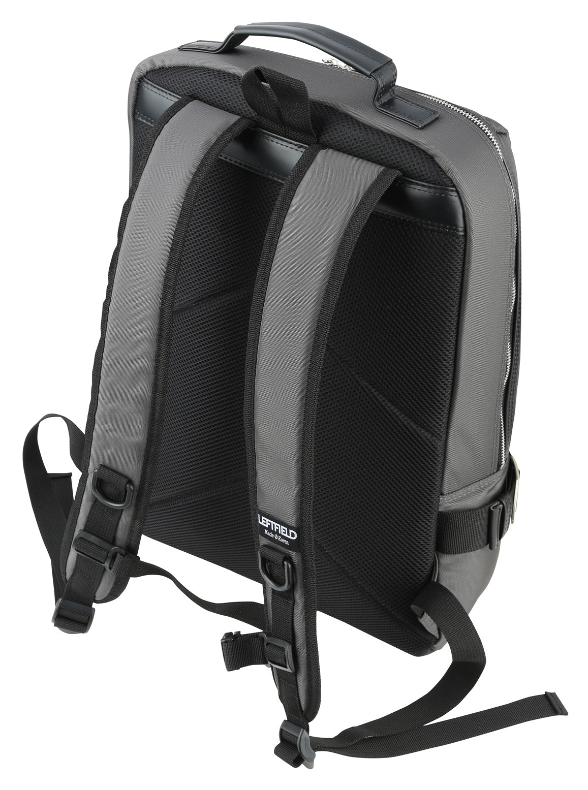 Gray Hybrid Square Business Backpacks