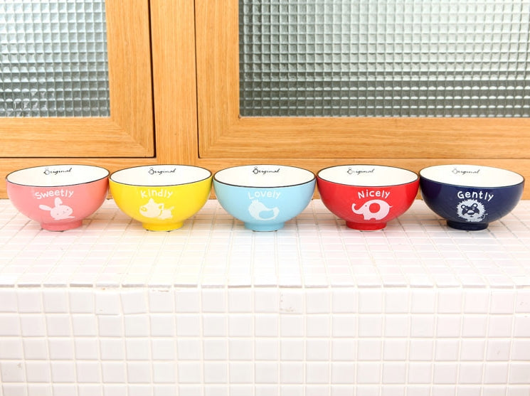 Cute Animals Soup Bowls Sets