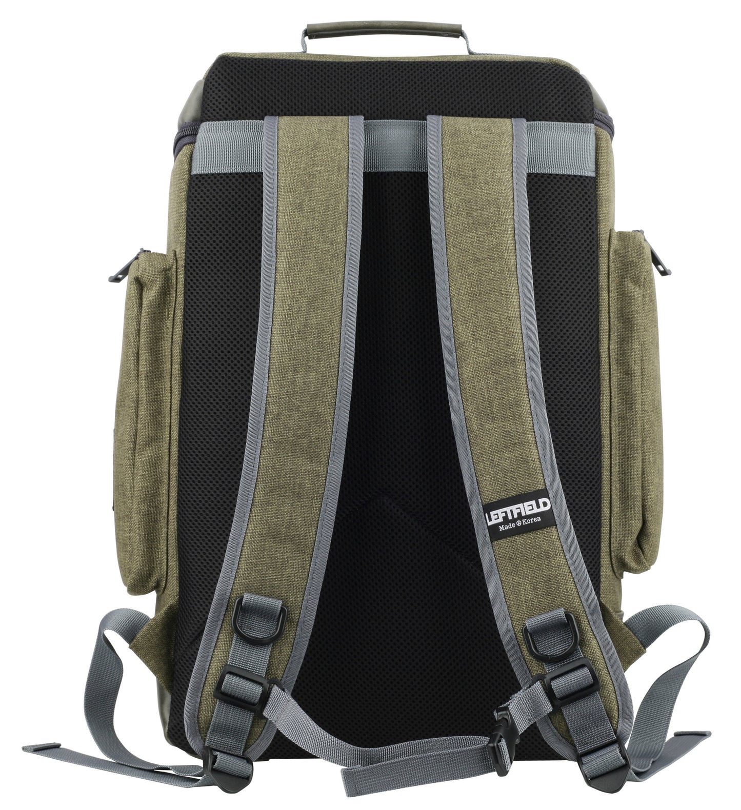 Green Large Canvas Casual Backpacks Daypack