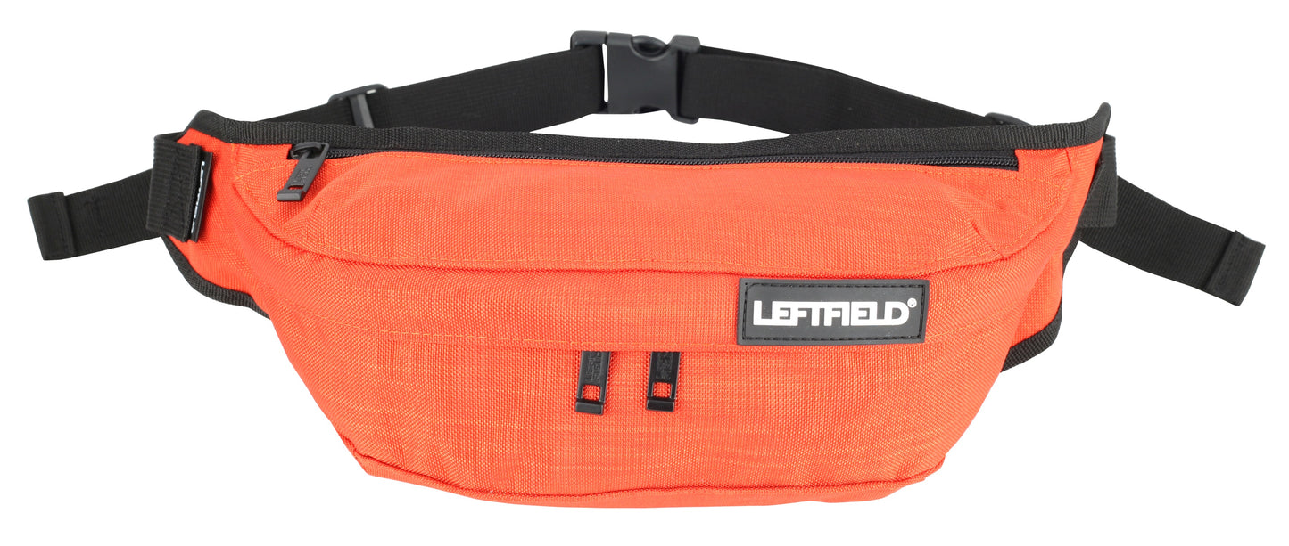 Orange Solid Hiking Waist Fanny Packs