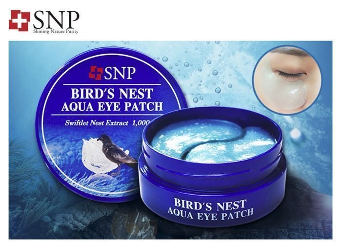 SNP Birds Nest Aqua Eye Patches