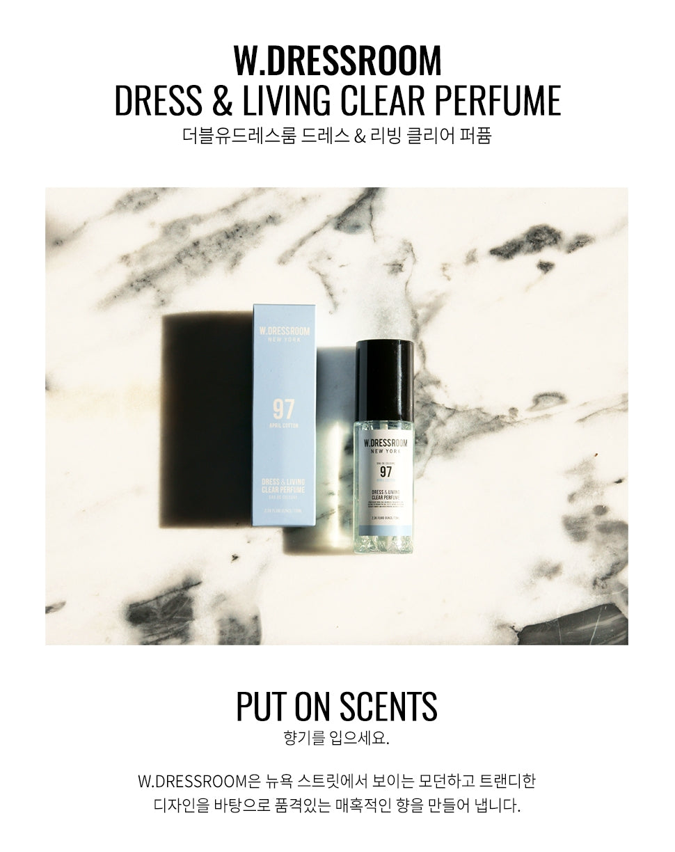 W.Dressroom Dress Living Clear Perfumes 70ml [97.April Cotton]