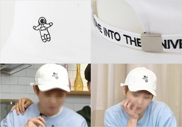Exo Style Xiu Astronaut Baseball Caps Kpop Fashion Accessories