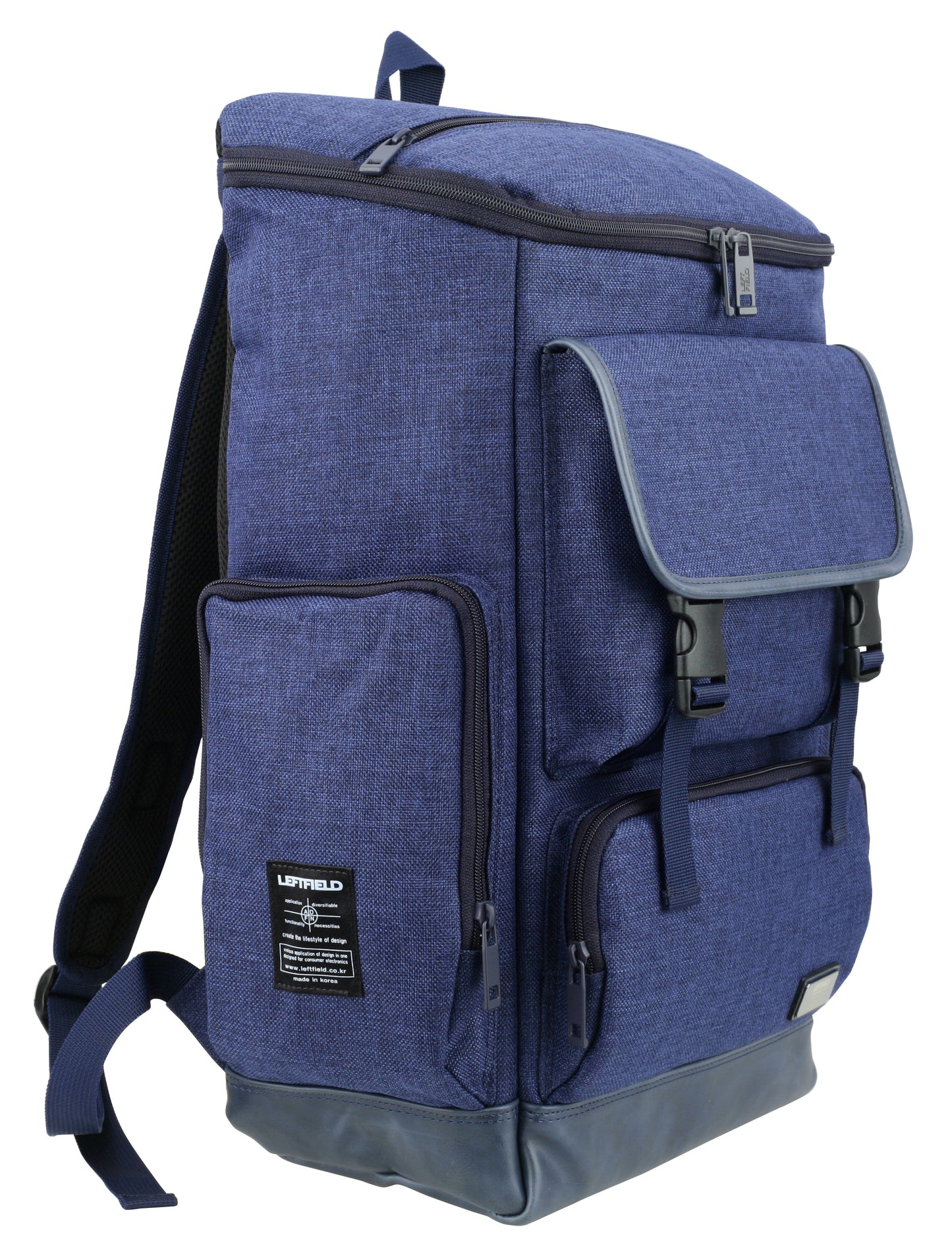 Navy Blue Canvas Rucksack Backpacks