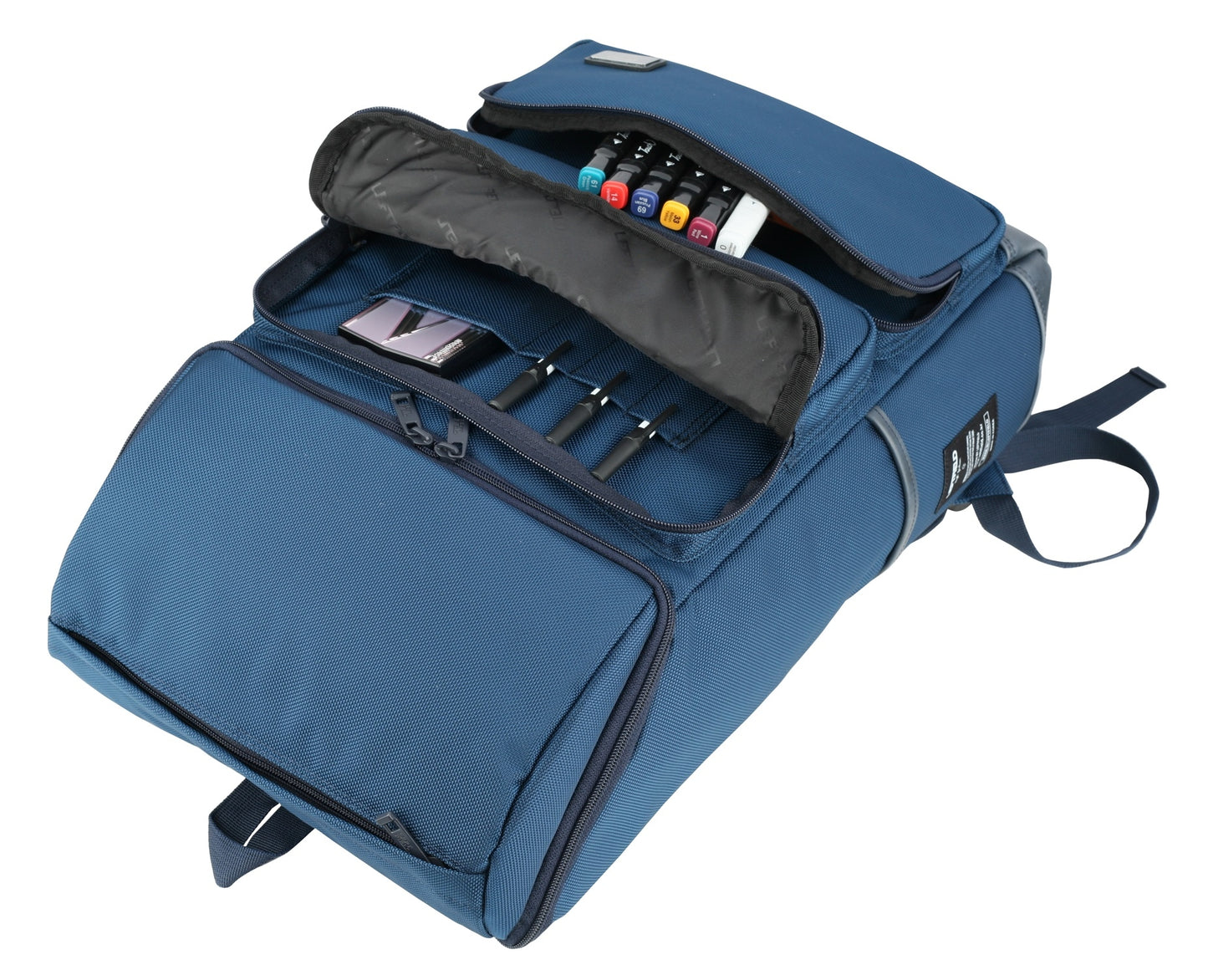 Navy Blue Casual Laptop Daypack Travel School Backpacks