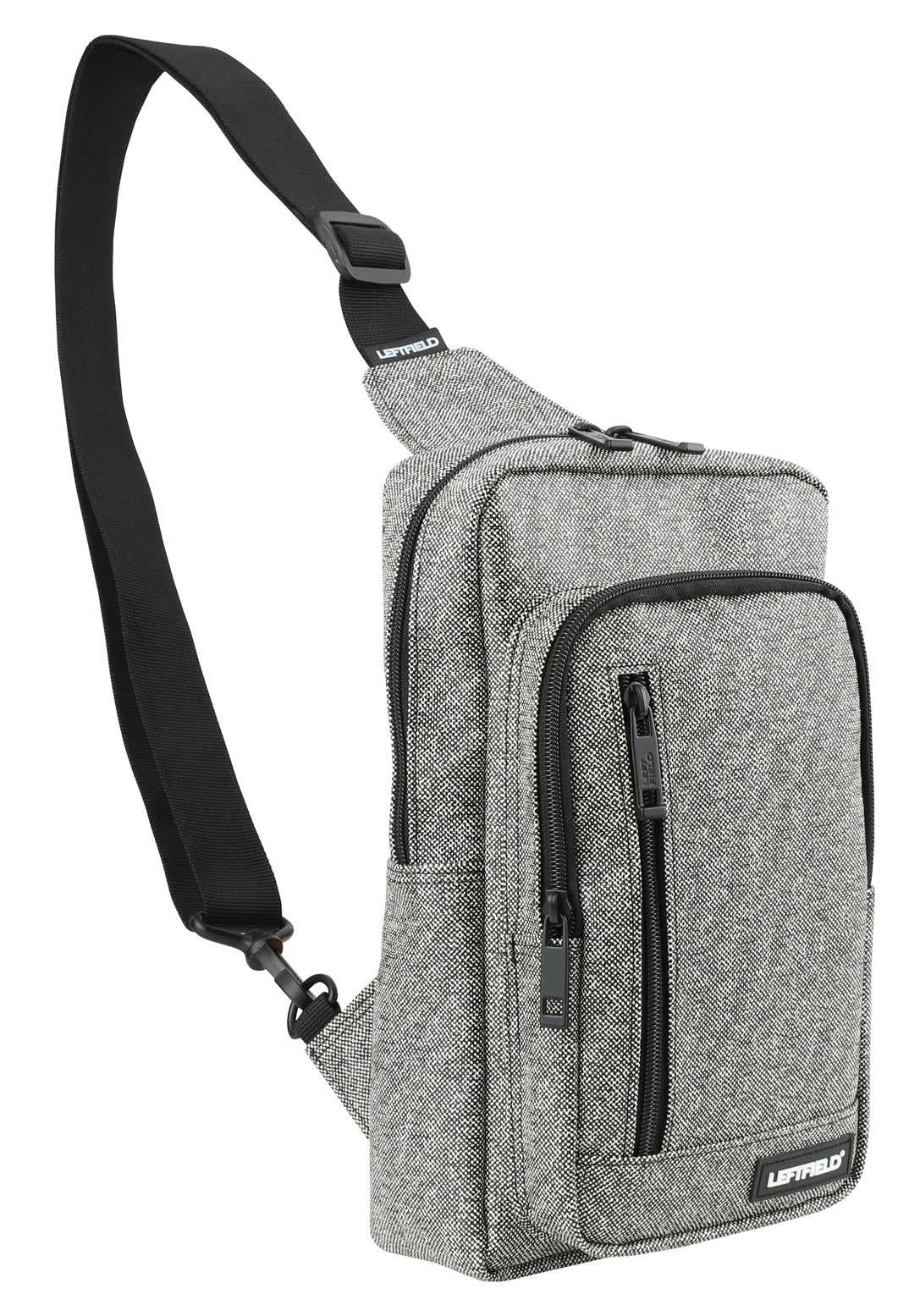 Gray Dots Canvas Messengers Sling Bags