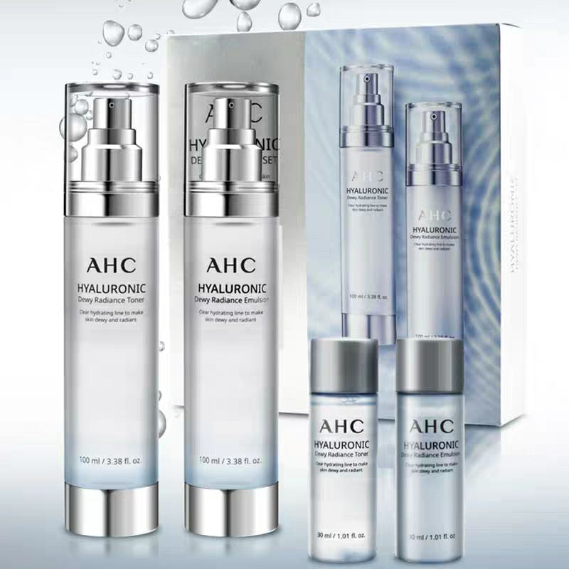 AHC Hyaluronic Dewy Radiance Set Face Skin care Cosmetics Beauty Gifts