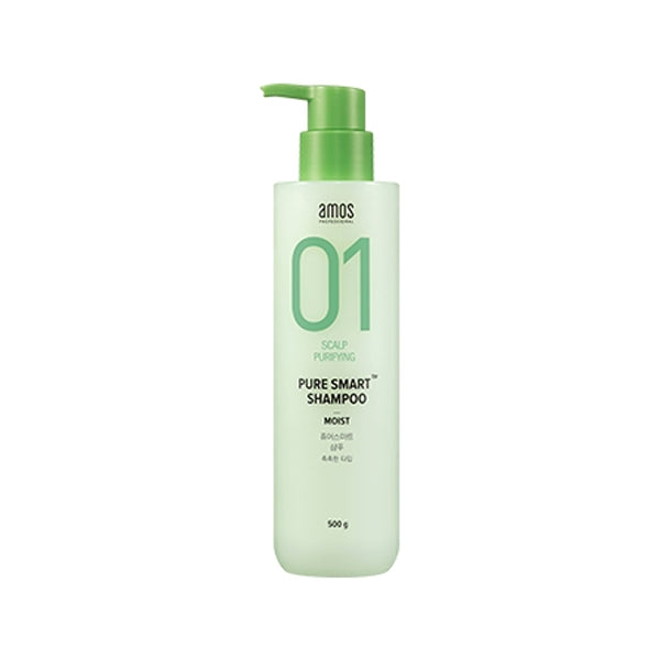AMOS 01 Scalp Purifying Pure Smart Shampoos (Moist) 500g