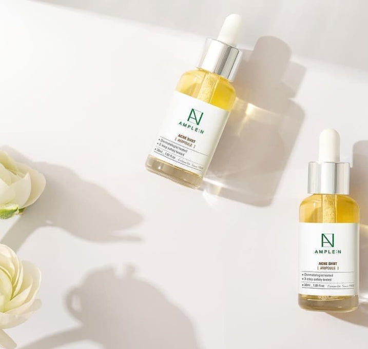 AMPLE:N Acne Shot Ampoule 30ml Womens Skincare Beauty Facial Cosmetics