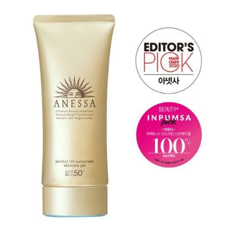 ANESSA Perfect UV Sunscreen Skincare Gel A SPF 50+ PA++++ 90g Womens