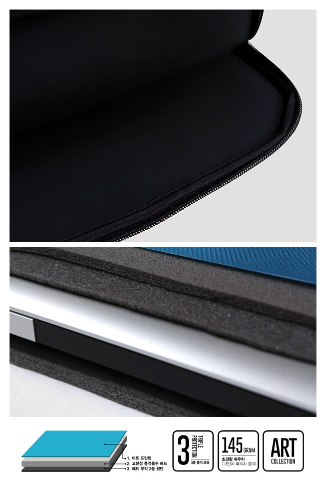 Light Gray WHITE CAT Graphic Laptop Sleeves 13" 15" inch Cases Protective Covers Handbags Square Pouches Designer Artist Prints School Collage Office Lightweight