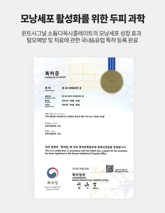 Bushwish Scalp Care Tonic 60ml Daily Care Nourishing Anti Hair Loss