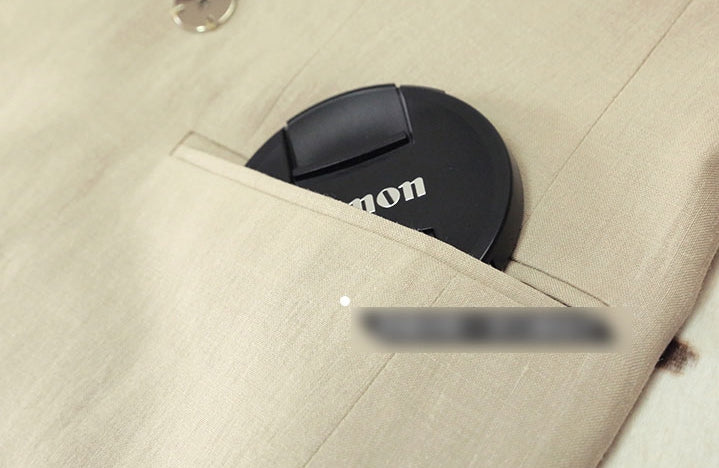 Beige Double Breasted Blazers Jackets Womens Blackpink Jenny's Wear