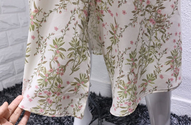 Ivory Song Hye Kyo Floral Dresses Korean Actress Womens Flower Pattern