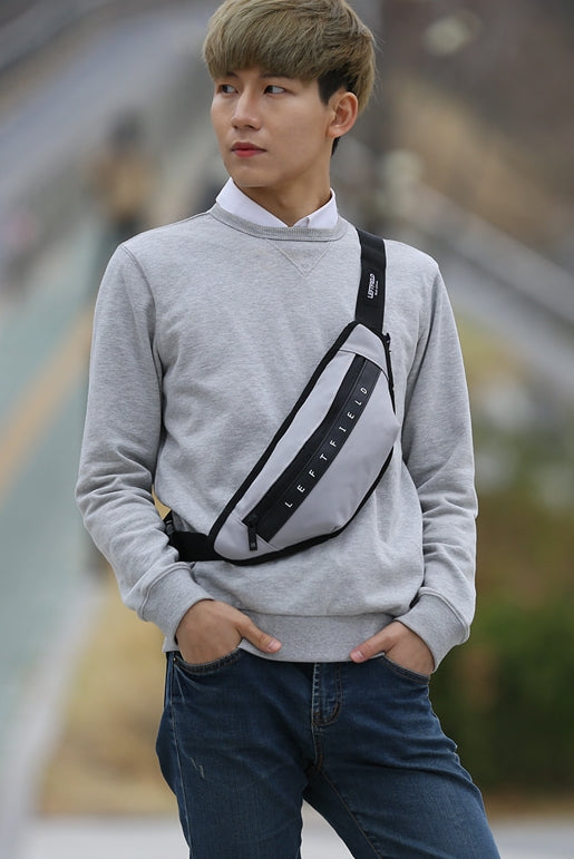 Gray Travel Sling Bags Messengers Crossbody Waist Fanny Packs