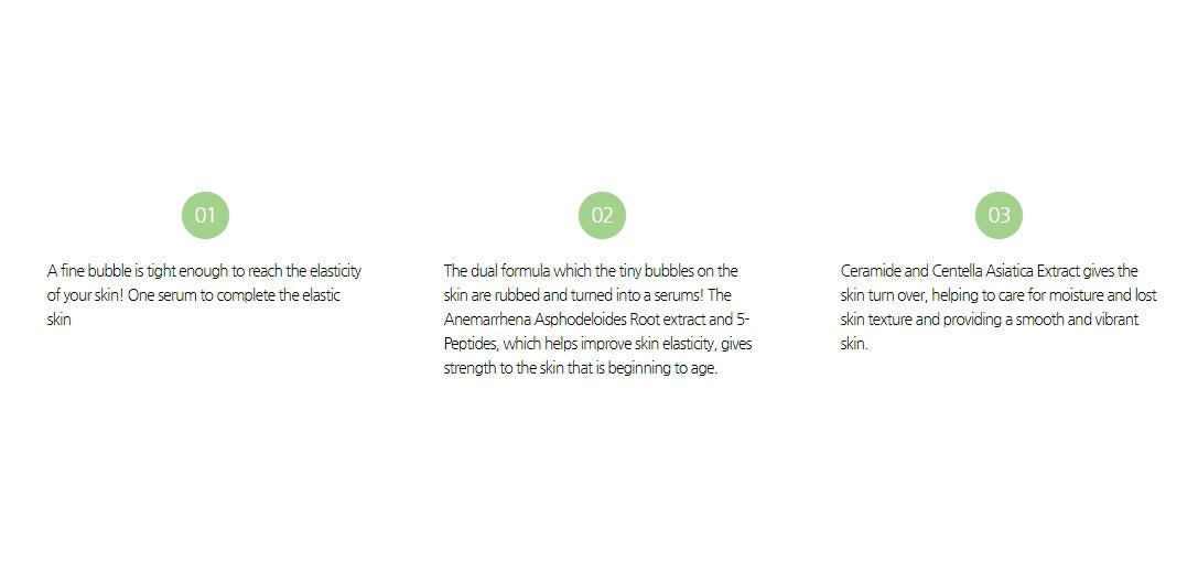 DABO Bubble Serum Skin Care Anti Wrinkles Whitening Moist Elasticity