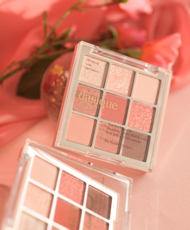 Dasique Shadow Palette #02 Rose Petal Eye Pearl Makeups Glitter Beauty