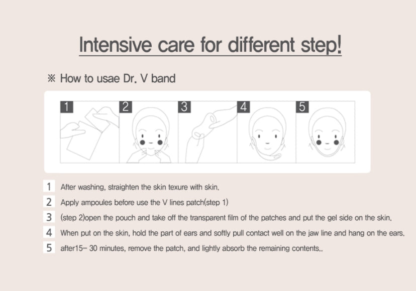 DAYCELL Dr.Band 2 STEP 6g Face Line Corset Skin Elasticity Wrinkles
