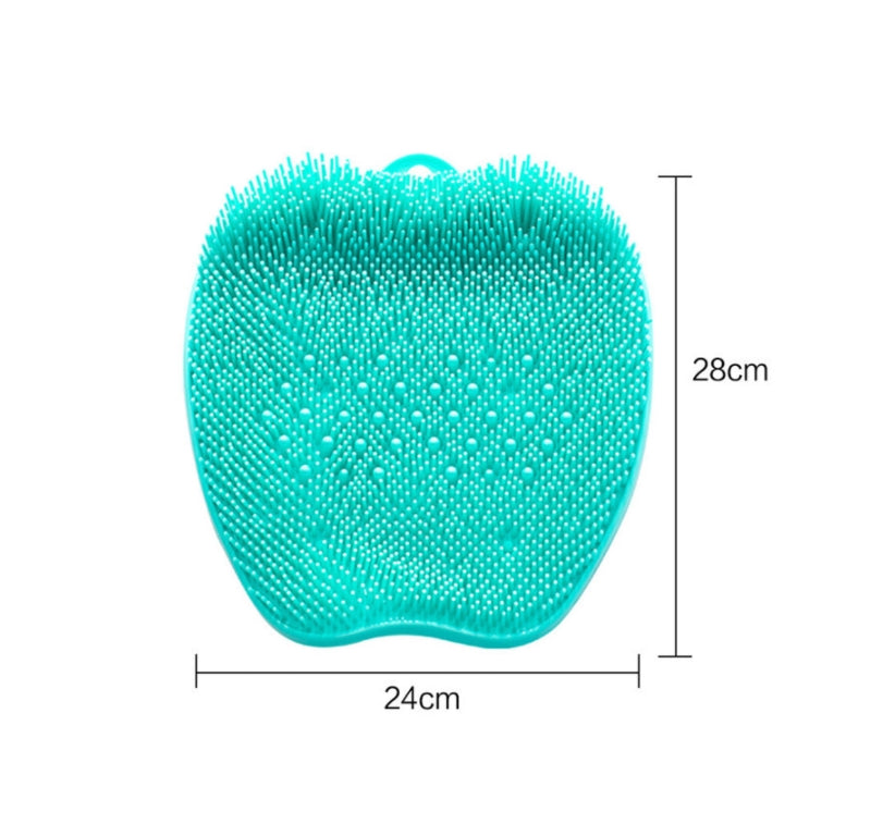 Silicone Foot Brush Massage Korean Womens Foot Care Wash Mat Corneous