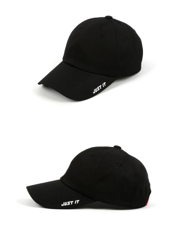 JUST IT Graphic Baseball Caps Hats Mens Womens Korean Street Fashion