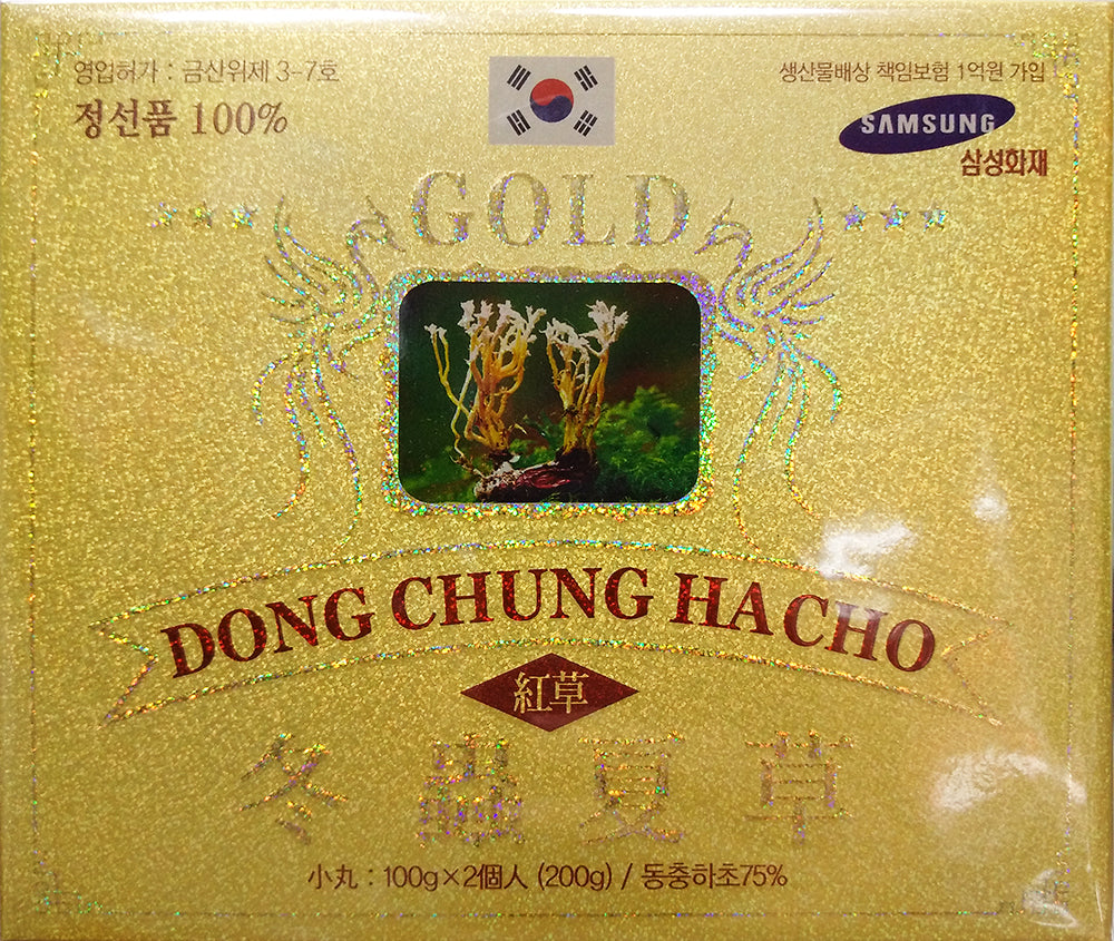 DONG CHUNG HACHO Korean Cordyceps 200g Health Food Blood lingzhi