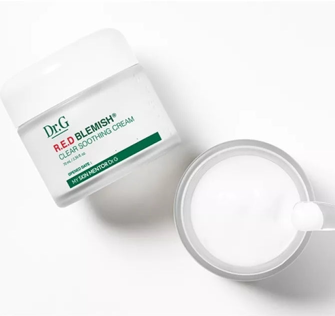 Dr.G RED BLEMISH CLEAR SOOTHING CREAM 70ml Womens Skincare Face Moist