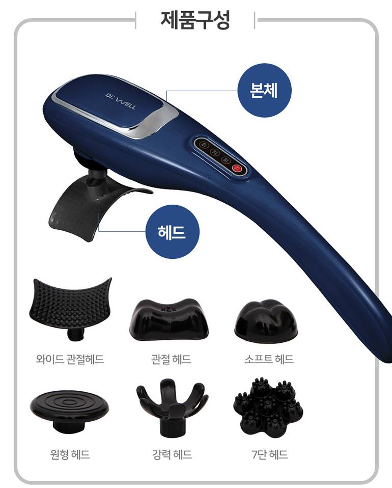 Dr.Well Wired Hand Massagers Health Body care intramuscular pain