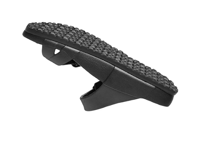 Black Buckled Faux Leather Unisex Sandals Slippers Summer Shoes Street