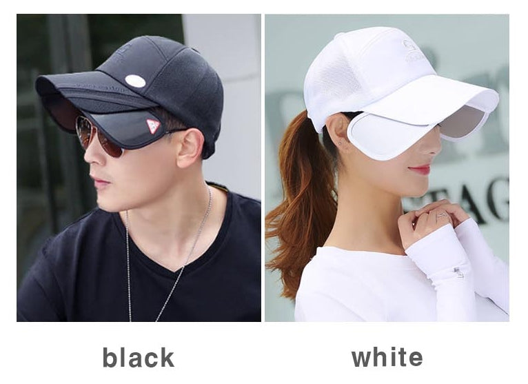 Side Visor Sun Baseball Caps Mesh Hats Accessories Casual Adjustable