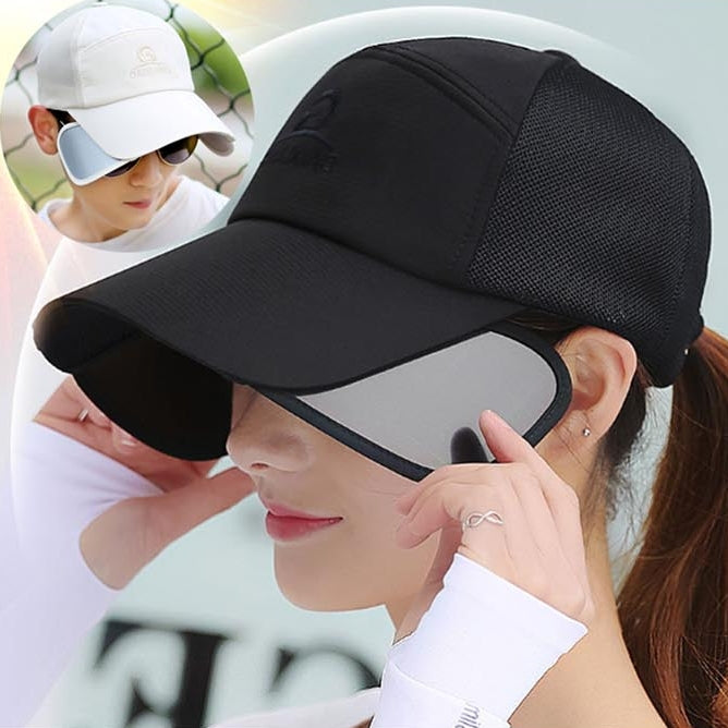 Side Visor Sun Baseball Caps Mesh Hats Accessories Casual Adjustable
