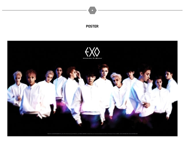 EXO Mini Album Vol2 Overdose Booklet Random Card 1p Kpop CD M Version