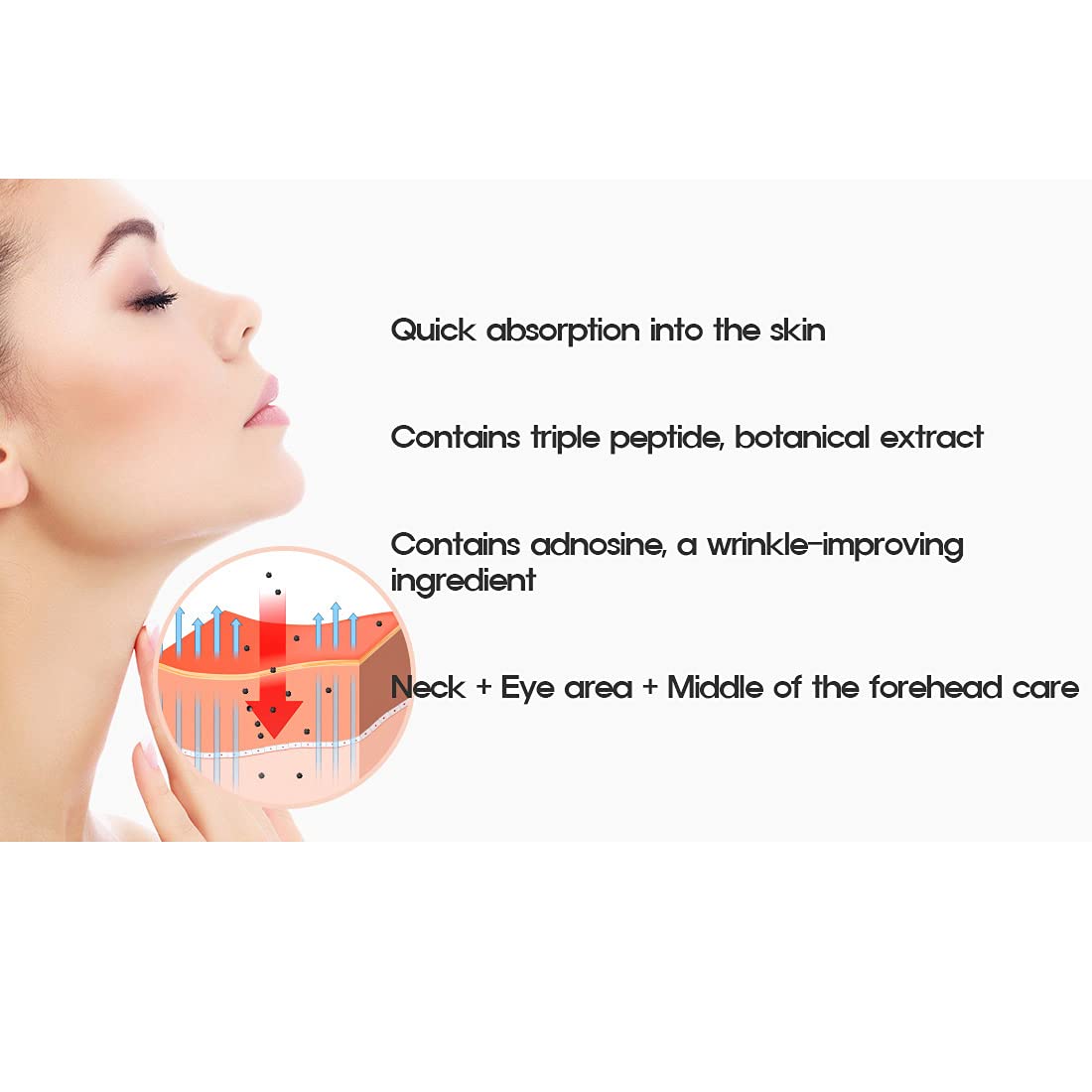 FACE REVOLUTION Dramatical Ageless Neck Creams 100g Wrinkles Lines Moisture Anti-ageing