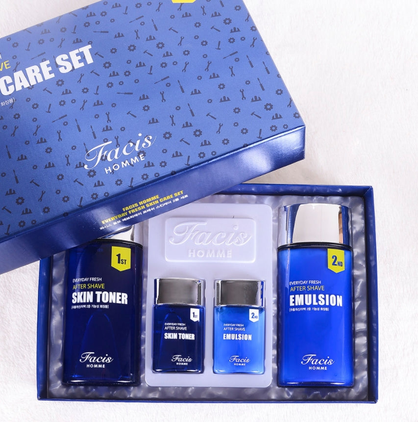 Facis Homme Everyday Fresh After Shave Skin Care 2set For Men Moist