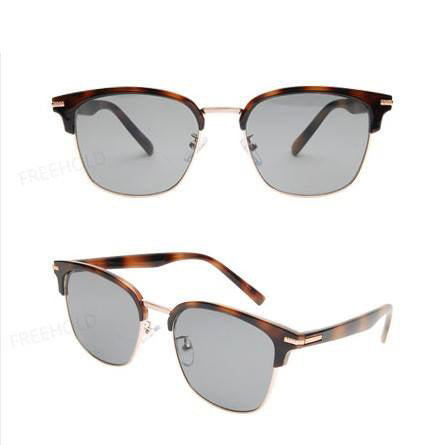 Half Frame Coolwinks Sunglasses Semi-Rimless Rimmed Unisex Wayfarer