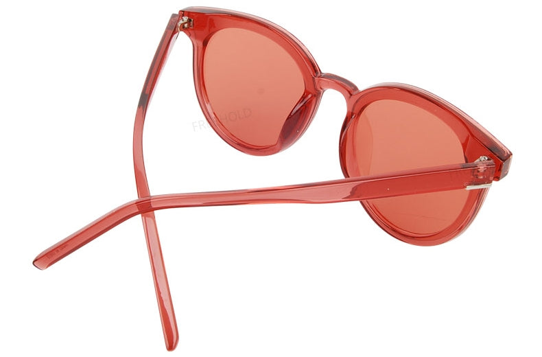 Round Sunglasses Rimmed Unisex Mens Womens Eyewear New