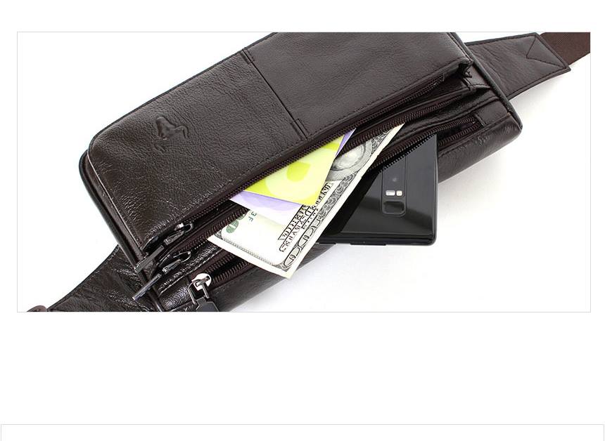 Genuine Cowhide Leather Sling Bags Messengers Travel Backpacks