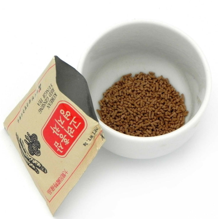 Korean Red Ginseng Longevity Mushroom Tea 3g x 100 bags stamina memory