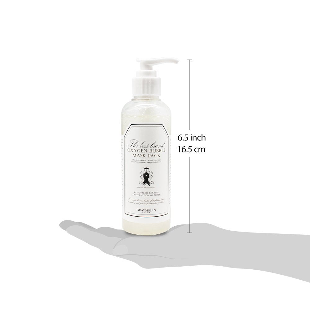 Graymelin Oxygen Bubble Mask Pack 6.76 fl.oz Skin cell Vitalization