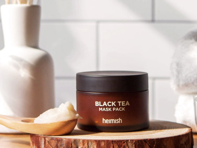 HEIMISH BLACK TEA MASK PACK 110ml Korean Womens Cosmetics